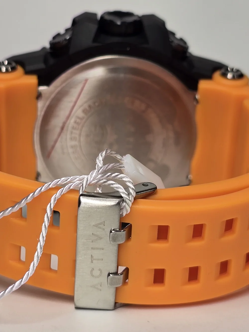Activa Summit X Invicta Unisex Digital Watch - 50mm. Orange, Black (ACW8082-009)